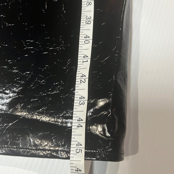 GOOD LEGS FLARE FAUX LEATHER PANTS sz 18 - Picture 7 of 9